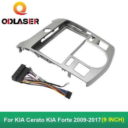9 Inch Car Frame Fascia Adapter for KIA Cerato KIA Forte 2009-2017 Android Radio Dash Fitting Panel Kit