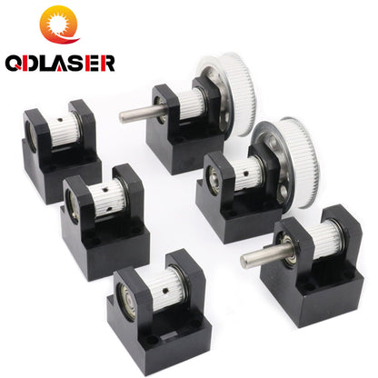 Gear Base Set Machine Mechanical Parts 3M Reduction Box Idler Pulley Tensioner Timing Pulley