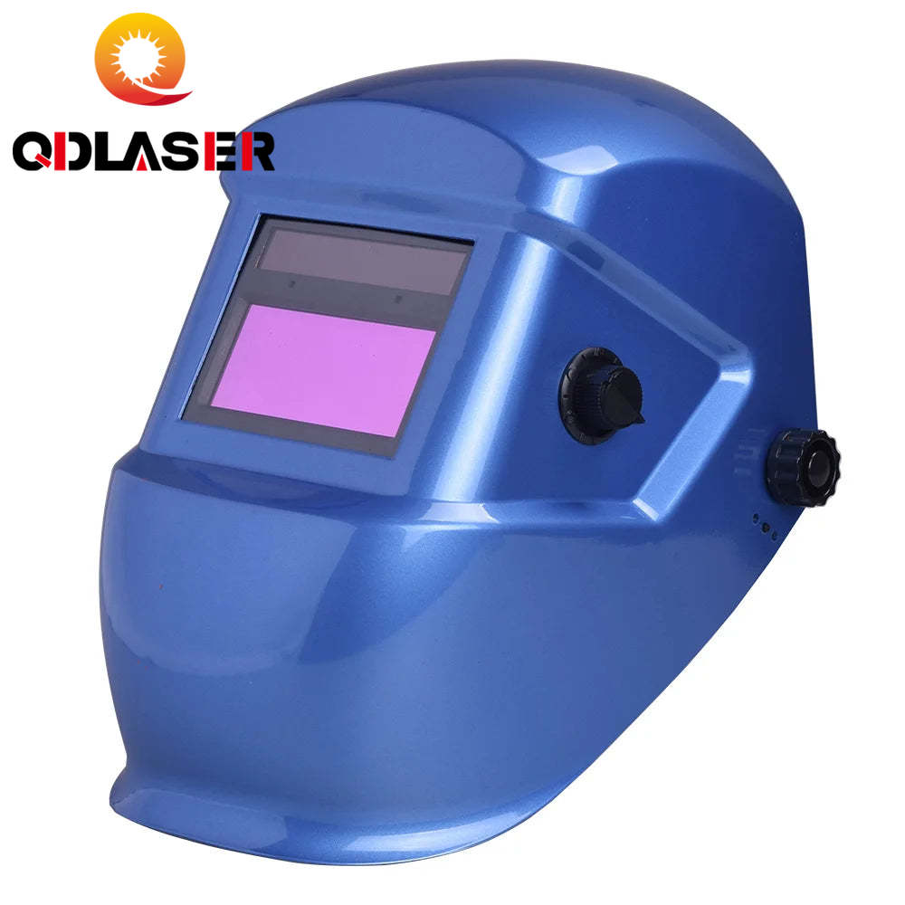 QDLASER Solar Welding Helmet Auto Darkening for MIG MMA TIG Welding Helmet Goggles Light Filter Welder's Soldering Work