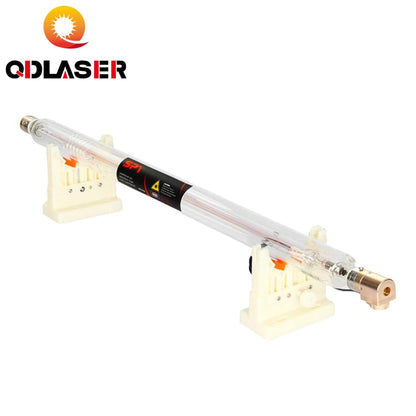 QDLASER SPT Coaxial Red Light Indication CO2 Laser Tube 50w for Laser Cutting