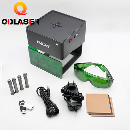 DAJA Laser Engraver CNC DIY DJ6 Laser Engraving Machine 3000mw Fast Mini Logo Mark Printer Cutter Woodworking Wood Plastic
