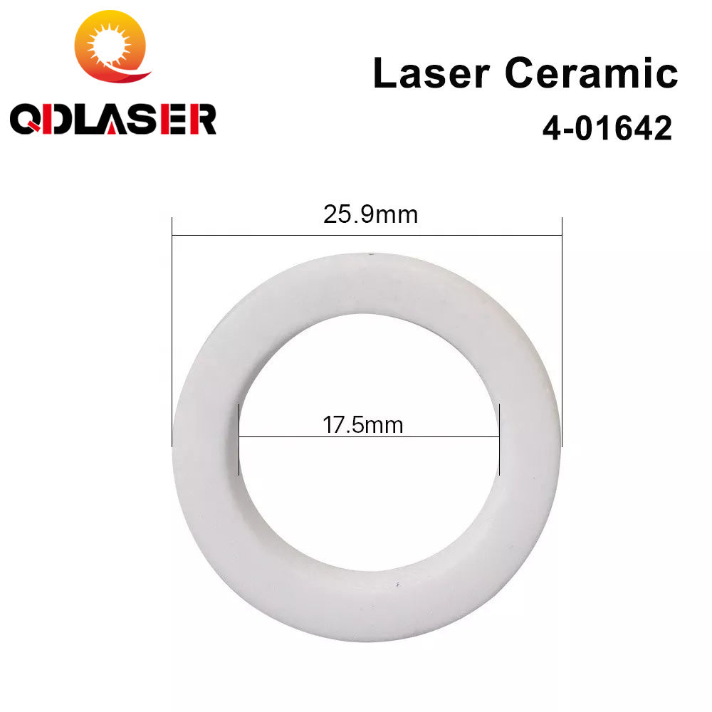 QDLASER Laser Ceramic Insulating Ring 4-01642 for Laser Cutting Machine Parts Wholesale OEM Support