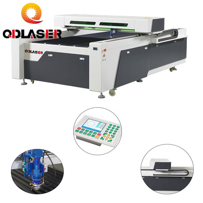 500W 1325M  No-Metal Laser Cutting Machines for Advertising Industry  Reci Laser Tube Ruida Control System