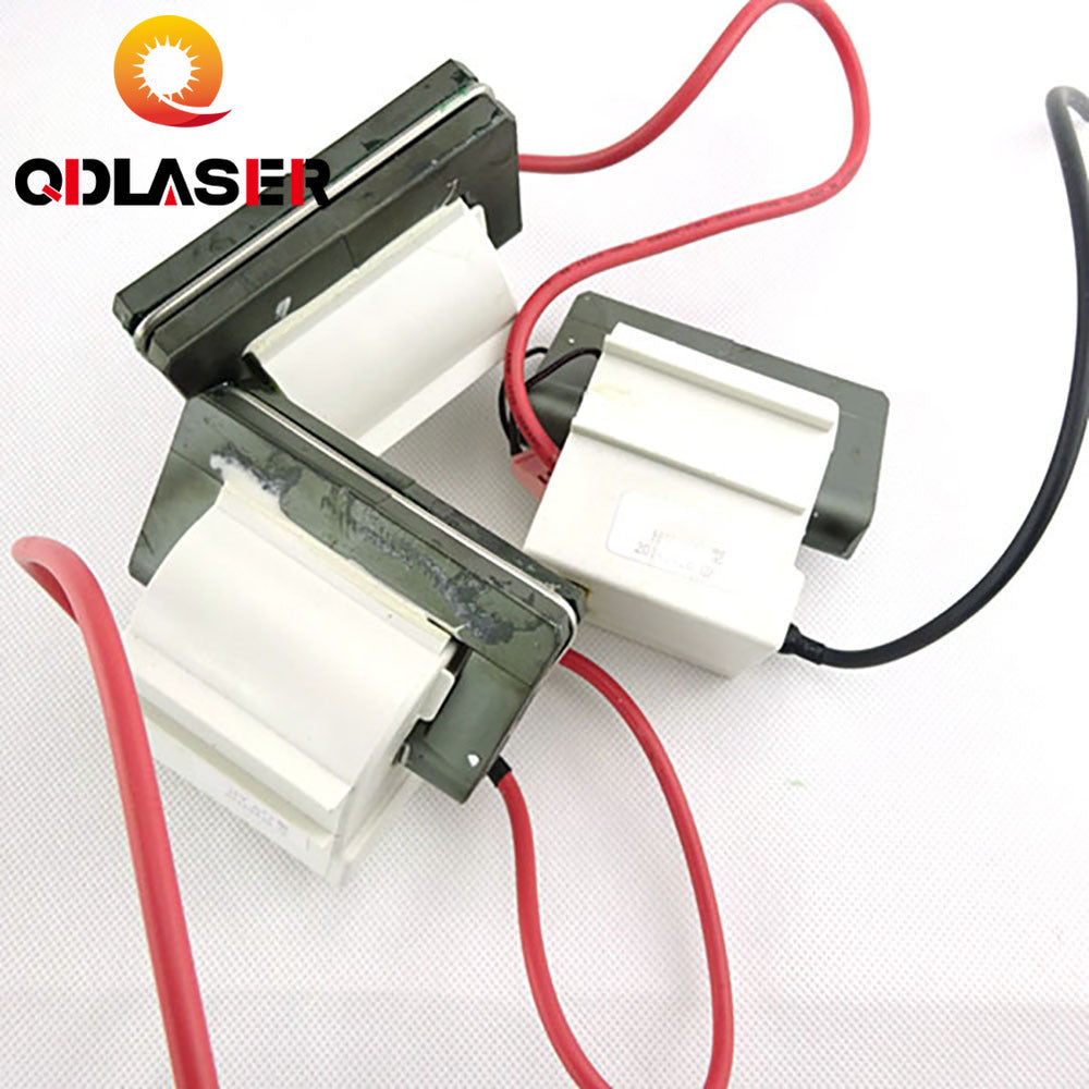 QDLASER 3pcs/lot High Voltage Flyback Transformer 150W Laser Power Supply For Co2 Laser Engraving Cutting Machine