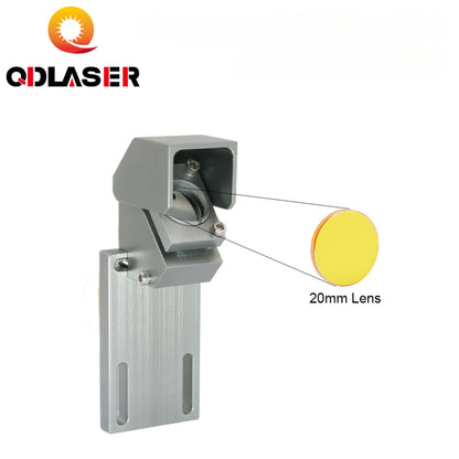 QDLASER Beam Combiner Set Combiner Mount + Beam Combiner (20mm)+Red Pointer for CO2 Laser Engraving Machine