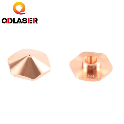 QDLASER Laser Hexagonal Nozzles Single/Double Layer Dia.32mm H15 Caliber 1.0-4.0mm For Bodor Fiber Laser Machine