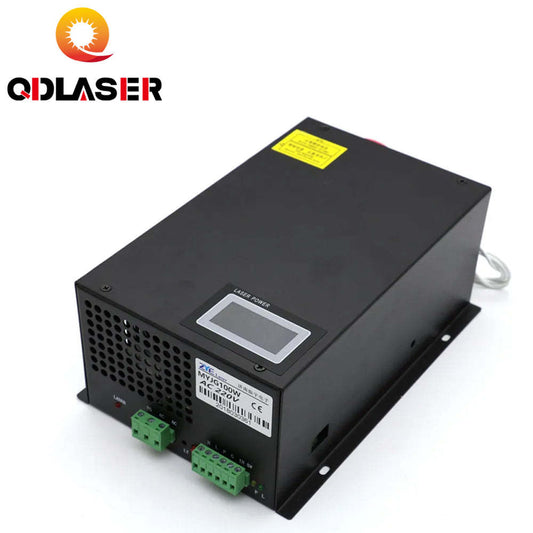 QDLASER 100w Co2 Laser Power Supply MYJG-100 LED for Co2 Engraving Cutting Machine Laser Tube