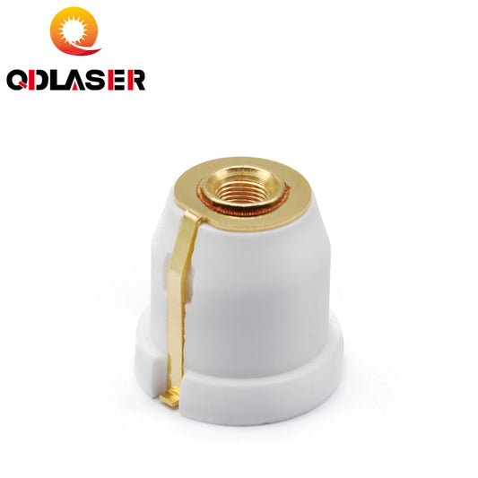 QDLASER Laser Ceramic Nozzle Holders OEM PIN 254493 / 260432 Ceramic Parts for Fiber Laser Cutting Head