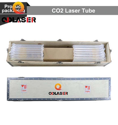 QDLASER SPT T40 40-50W Co2 Laser Tube Length 800mm Dia 80mm for CO2 Laser Engraving And Cutting Machine