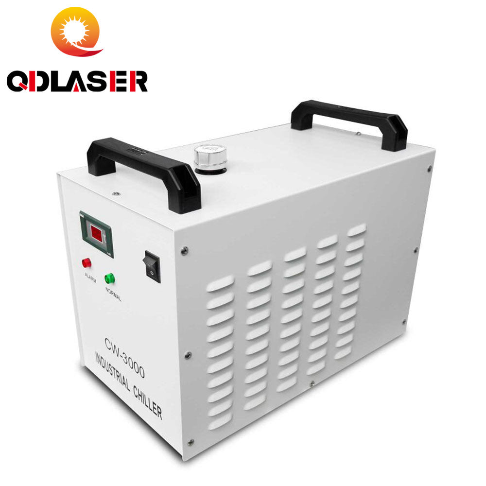 QDLASER Water-cooled Industrial Chiller CW3000 CO2 Laser Equipment Components