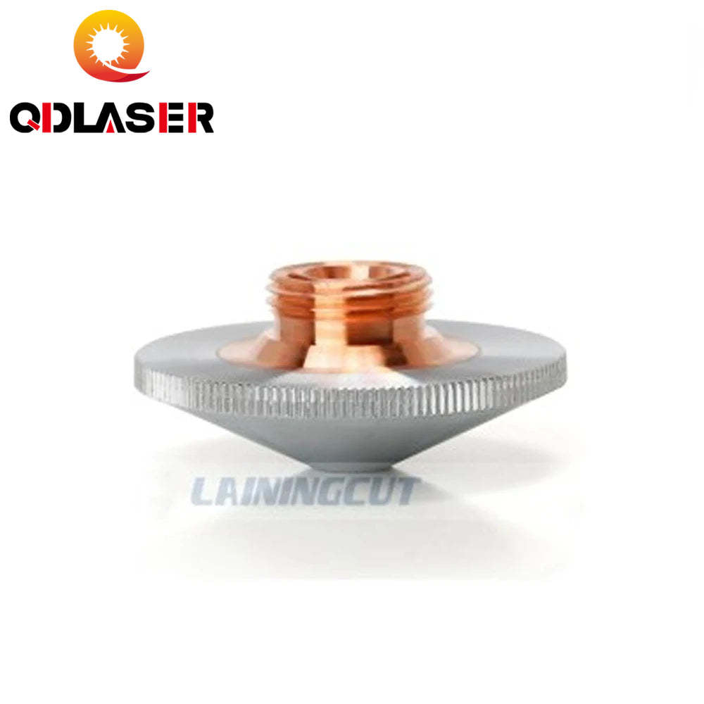 QDLASER Laser Nozzle Double Layers Chrome-plating Dia.28mm H11 M11 Caliber 0.8 - 4.0 OEM PrecitecFIBER Cutting Head