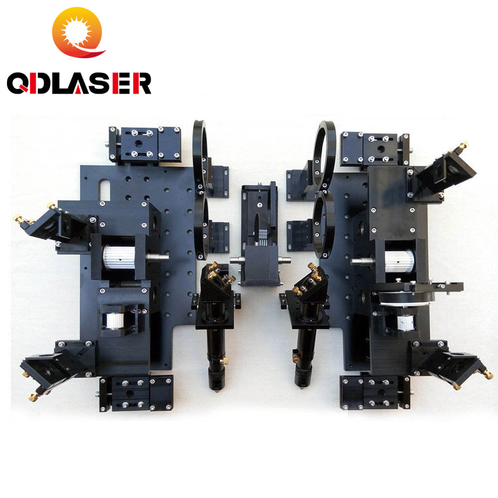 Double Head Laser Mechanical Components for DIY Large Format CO2 Cutting Engraving Machine 1318 1325 1518 1525 1820 1825 2030