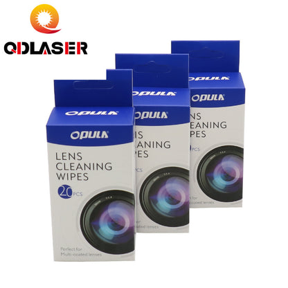 CO2 Laser Lens Cleaning paper 20 Pcs Pack for Co2 ZnSe Laser Focus Lens and Reflect Mirrors