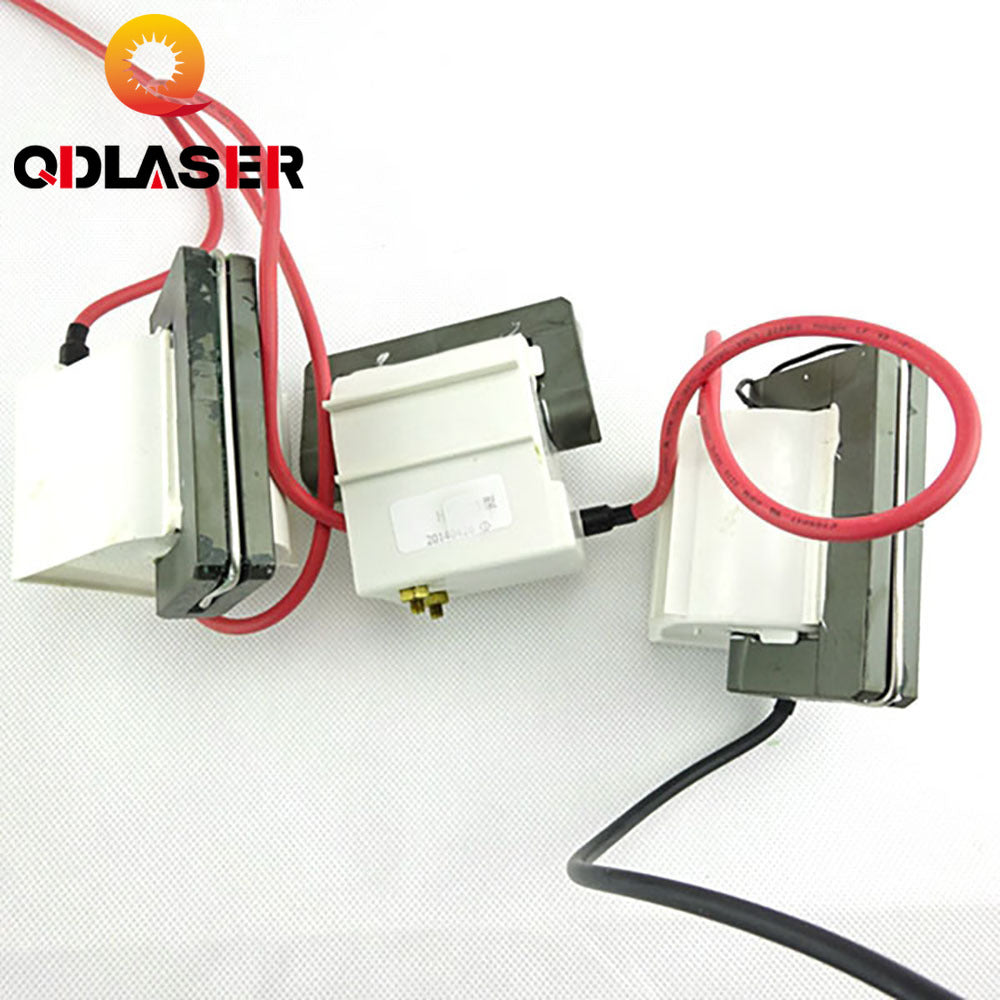 QDLASER 3pcs/lot High Voltage Flyback Transformer 150W Laser Power Supply for Co2 Laser Engraving Cutting Machine