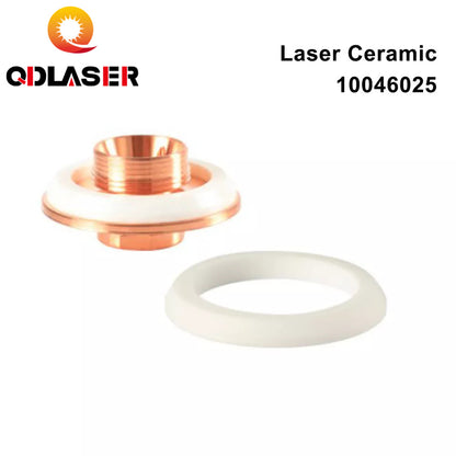 QDLASER Highyag/Byspeed/Nukon Laser Ceramic Ring 10046025 For Highyag/Nukon Laser Cutting Machine High Quality Factory Wholesale