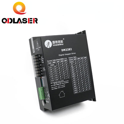 QDLASER Leadshine 2 Phase Digital Stepper Driver DM2282 for 110/130 Stepper Motor 2.2~8.2A Work 80~220VAC Replace MD2278 ND2278