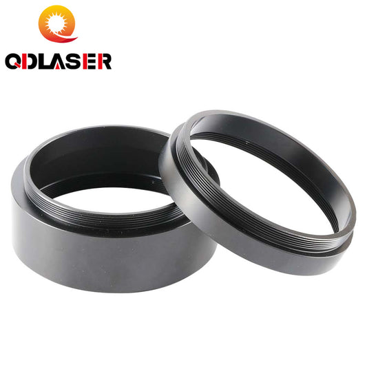 QDLASER Scan Lens Adapter Ring Thread M79/M85 Extend Ring Height 18mm/34mm For CO2 Laser & Fiber Laser Marking Machine