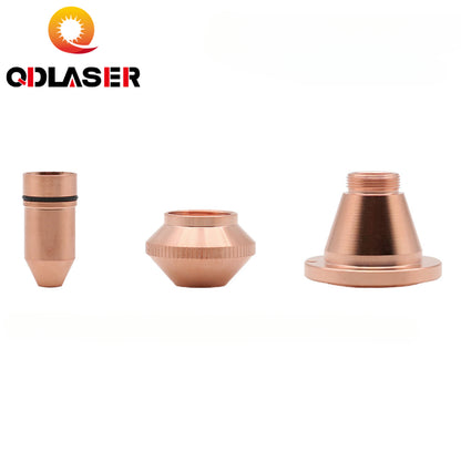 QDLASER Bullet Laser Nozzle Single/Double Layer Caliber 0.8 - 4.0 For CINCINNATI Lasermech Fiber Laser Cutting Machine 1064nm