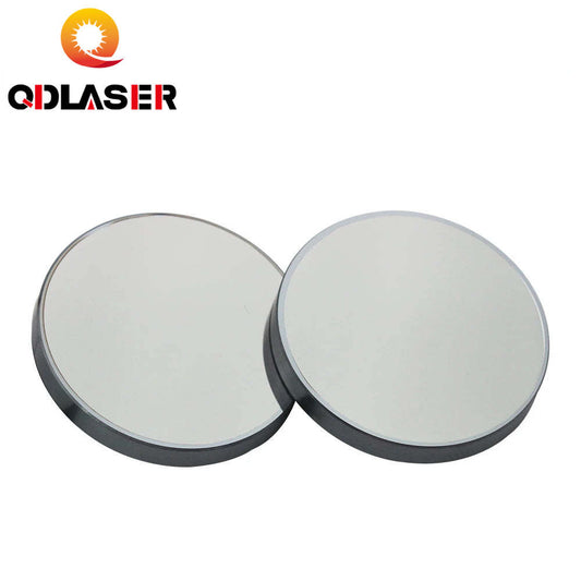 QDLASER New Co2 Laser Si Reflective Mirrors for Laser Engraver Gold-Plated Silicon Reflector Lenses Dia.  20 25 30 38.1  50.8mm