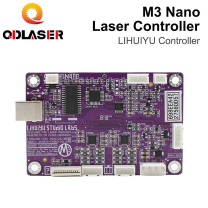LIHUIYU M3 Nano Laser Controller Mother Main Board + Control Panel + Dongle B System Engraver Cutter DIY 3020 3040 K40