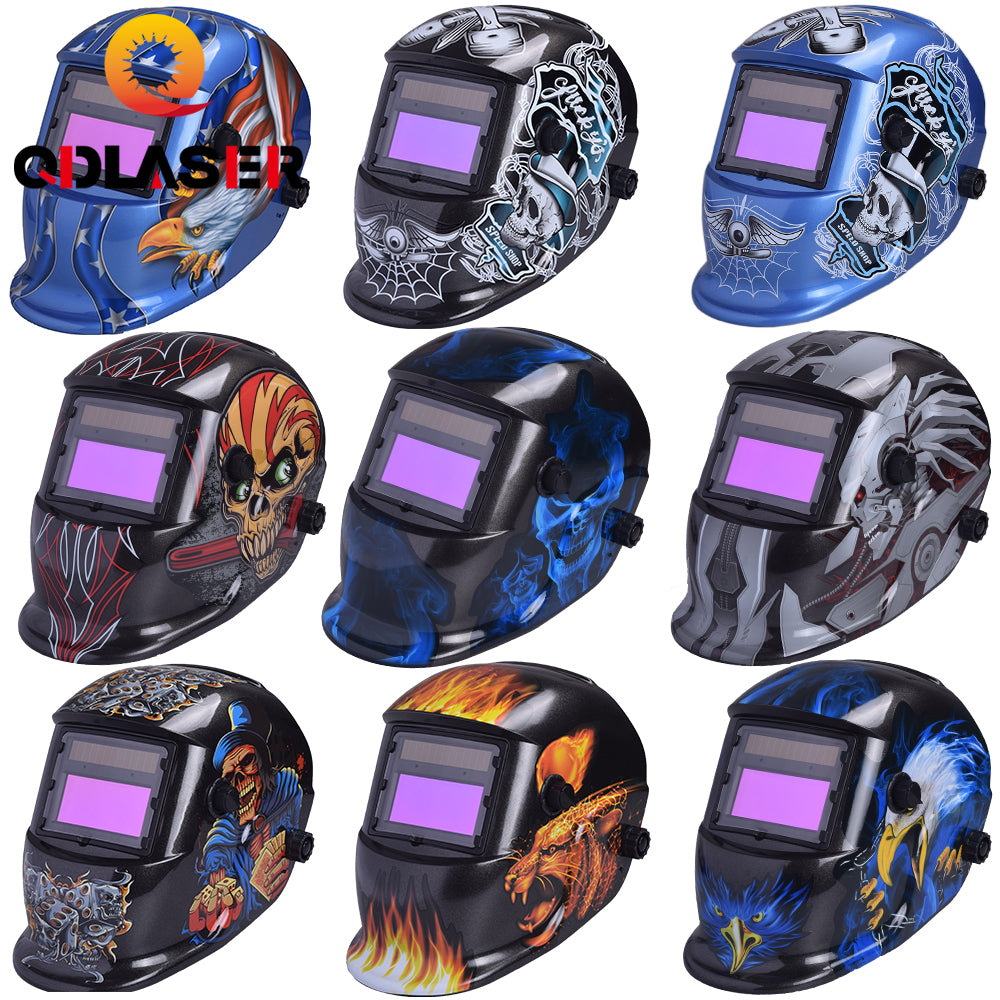 Auto Darkening Adjustable Range MIG MMA Electric Welding Helmet Welding Lens for Welding Machine