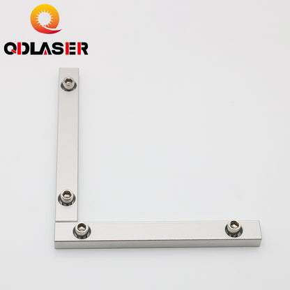 2Pcs/Lot Worktable Positioning Bar 136*15*9.8mm with Positioning Screw for DIY Fiber Laser Marking and Engraving Machine
