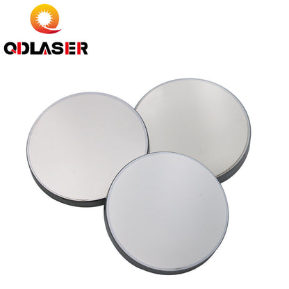 QDLASER 3pcs Co2 Laser Si reflective Mirrors 25mm for Laser Engraver Gold-Plated Silicon Reflector Lenses