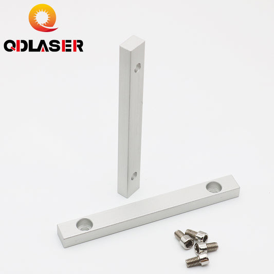 2Pcs/Lot Worktable Positioning Bar 136*15*9.8mm with Positioning Screw for DIY Fiber Laser Marking and Engraving Machine