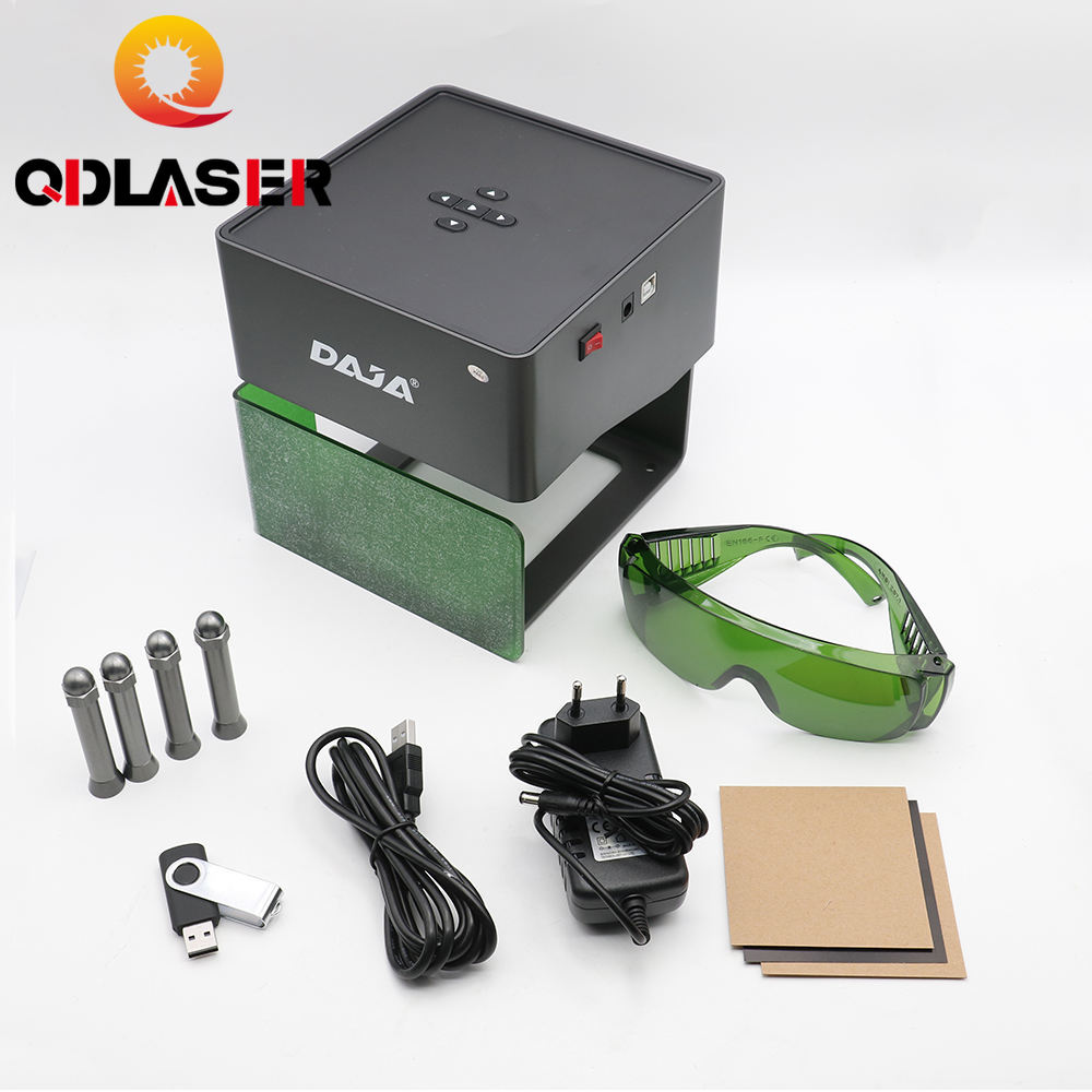 DAJA Laser Engraver CNC DIY DJ6 Laser Engraving Machine 3000mw Fast Mini Logo Mark Printer Cutter Woodworking Wood Plastic