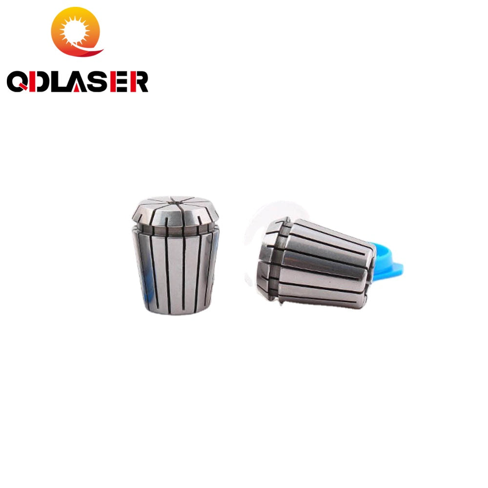 QDLASER 10Pcs Collet Chuck CNC Spindle ER8A Lathe Tool Holder Set 1-5mm for CNC Engraving Milling Lather Tool