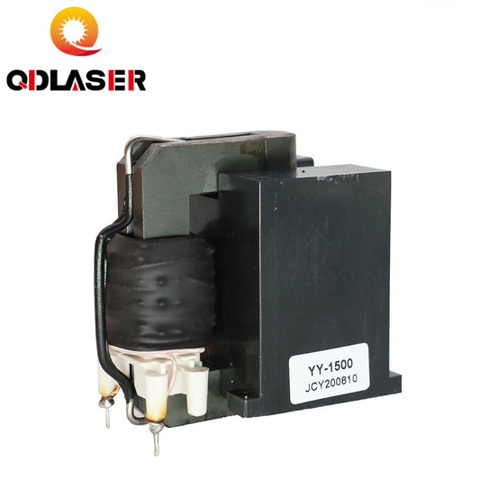 QDLASER High Voltage Flyback Transformer for YUEMING Co2 Laser Power Supply JG1500 JCY-1500