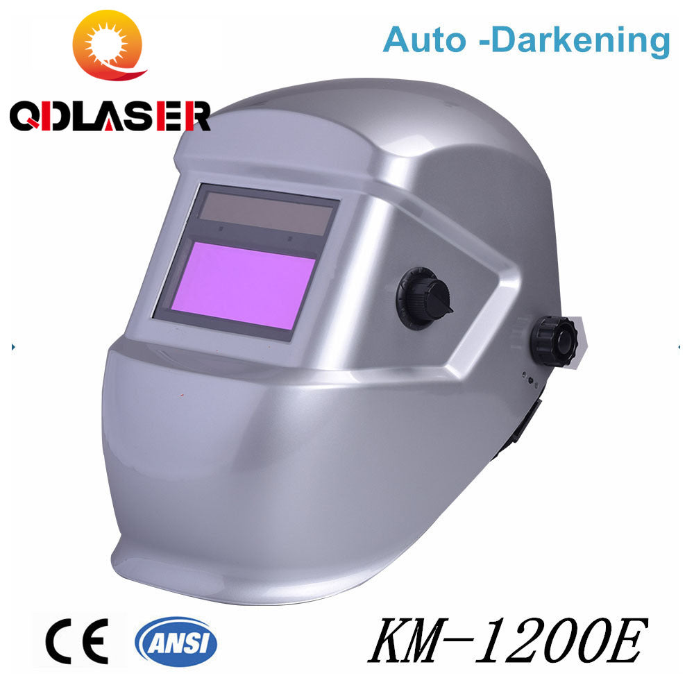 QDLASER Auto Darkening Welding Helmet Solar Li Battery Supply Outside Control