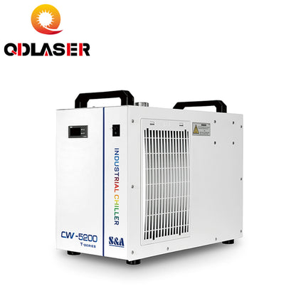 QDLASER CW5200 CW5202 S&A Water Chillers Industrial air Water Cooler for CO2 Laser Engraving Cutting Machine Cooling