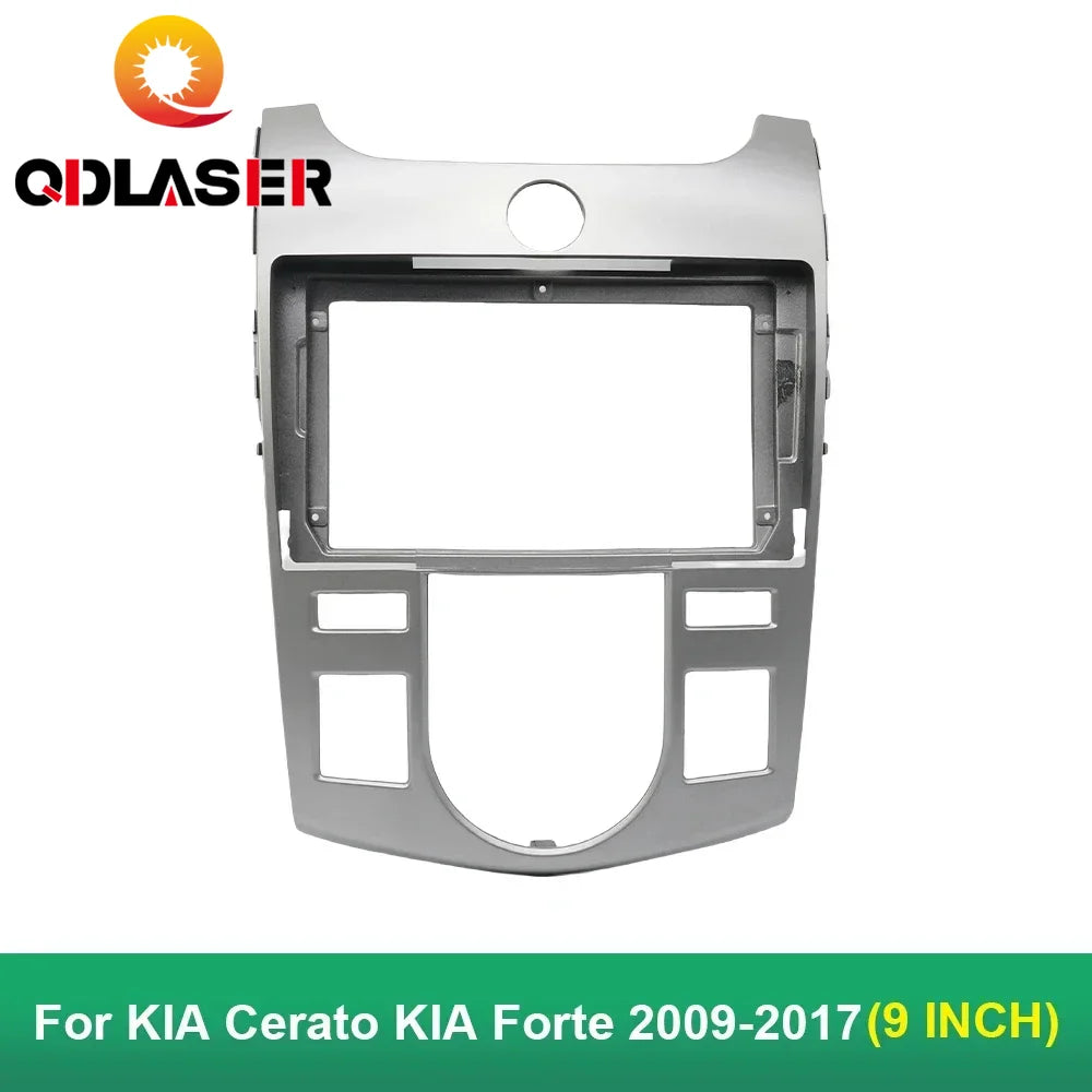 9 Inch Car Frame Fascia Adapter for KIA Cerato KIA Forte 2009-2017 Android Radio Dash Fitting Panel Kit