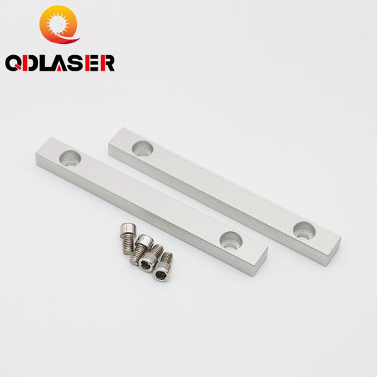 2Pcs/Lot Worktable Positioning Bar 136*15*9.8mm with Positioning Screw for DIY Fiber Laser Marking and Engraving Machine