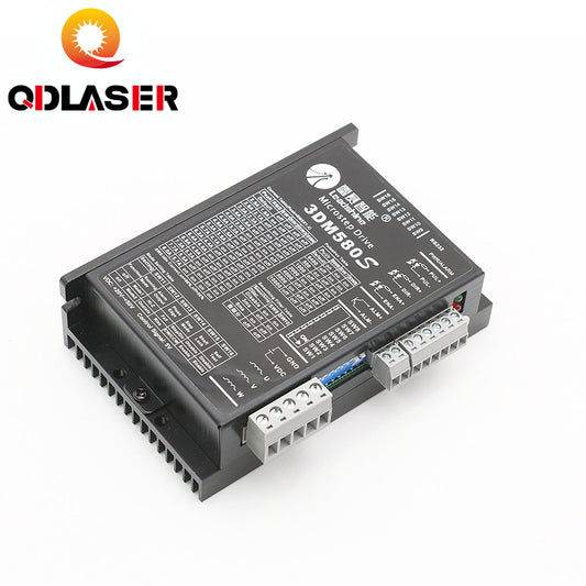 QDLASER Leadshine 3 Phase 3DM580s Stepper Motor Driver 18-50VDC 1.0-8.0A