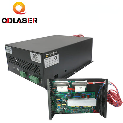QDLASER 80W-100W CO2 Laser Power Supply Source  for CO2 Laser Engraving Cutting Machine HY-T100 T / W Plus Series Long Warranty
