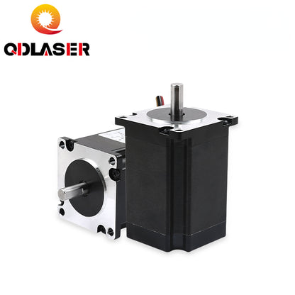 QDLASER Leadshine 573S15 3 phase Stepper Motor for NEMA23 5A Length 79mm (2.99 inch) Shaft 8mm (0.315 inch)