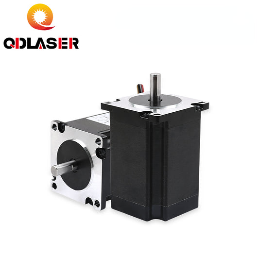 QDLASER Leadshine 573S15 3 phase Stepper Motor for NEMA23 5A Length 79mm (2.99 inch) Shaft 8mm (0.315 inch)