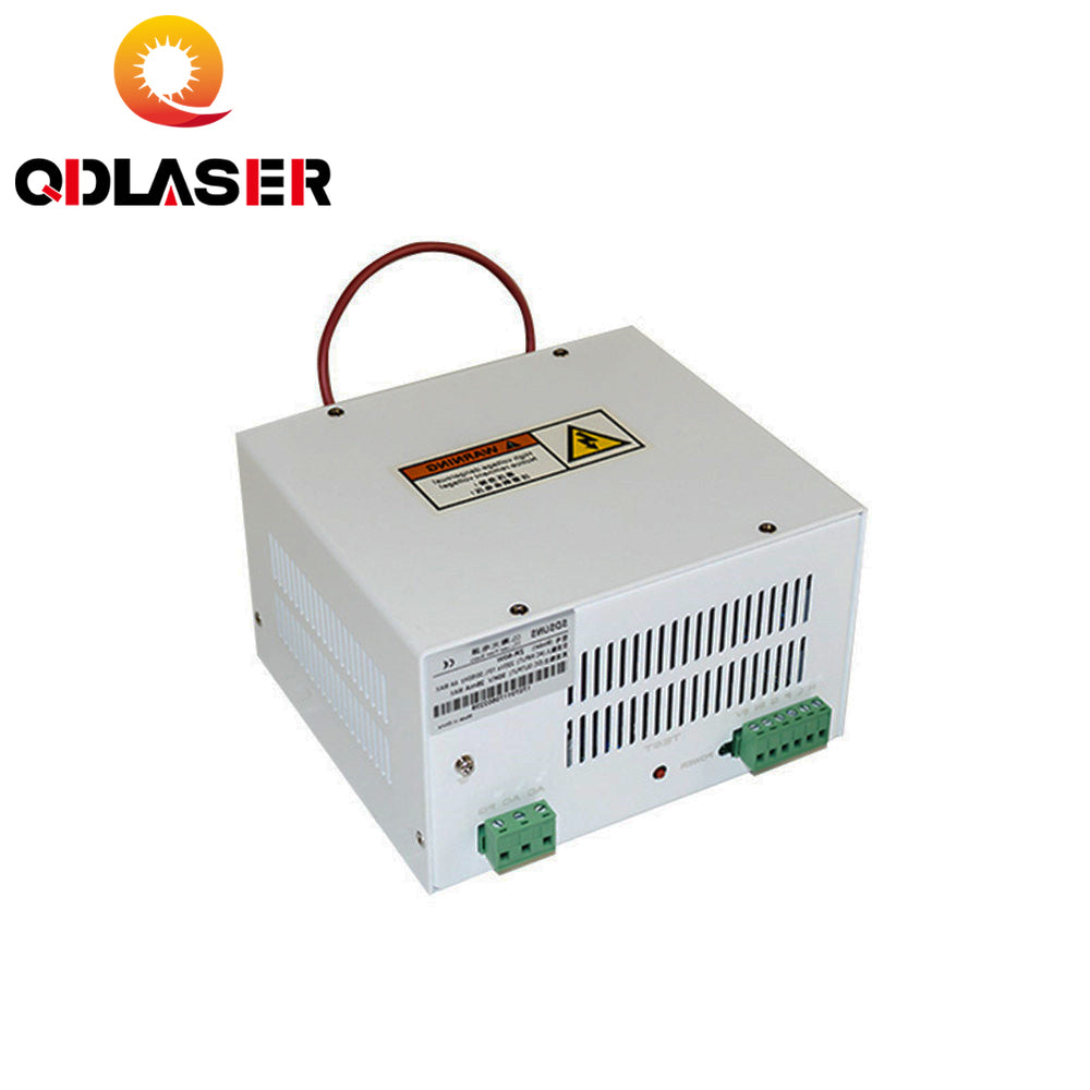 QDLASER Power Supply Laser 50w ZR-50W for 40W 50W 60W Co2 Glass Laser Tube