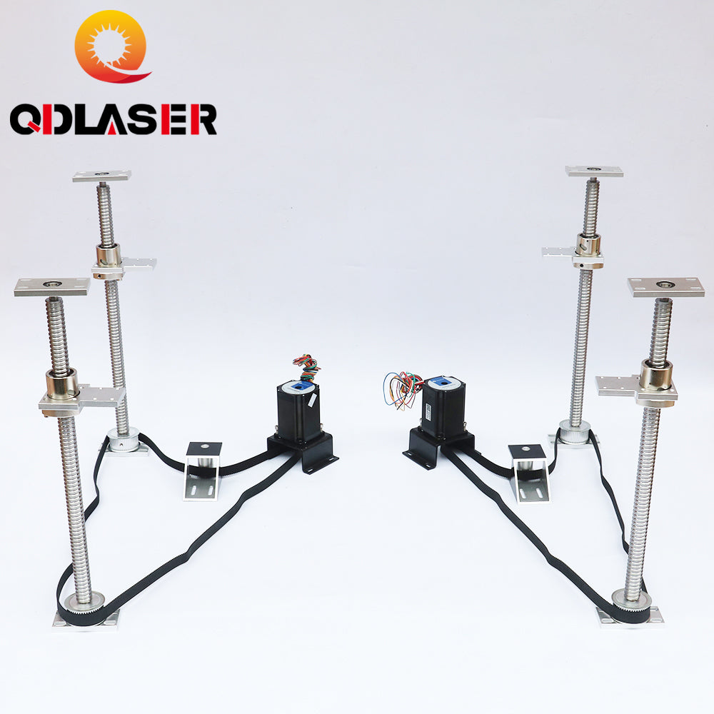 QDLASER Metal Parts Lift Suit a B /Motor Base /Reduction Gear Base for CO2 Laser Machine