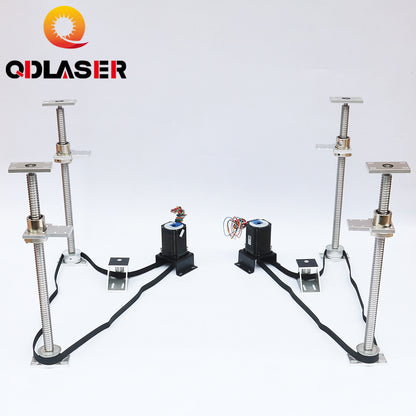 QDLASER Metal Parts Lift Suit a B /Motor Base /Reduction Gear Base for CO2 Laser Machine