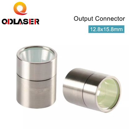 QDLASER Output Connector Protective Lens Group for Raycus Fiber Power Source Laser Cutting Head