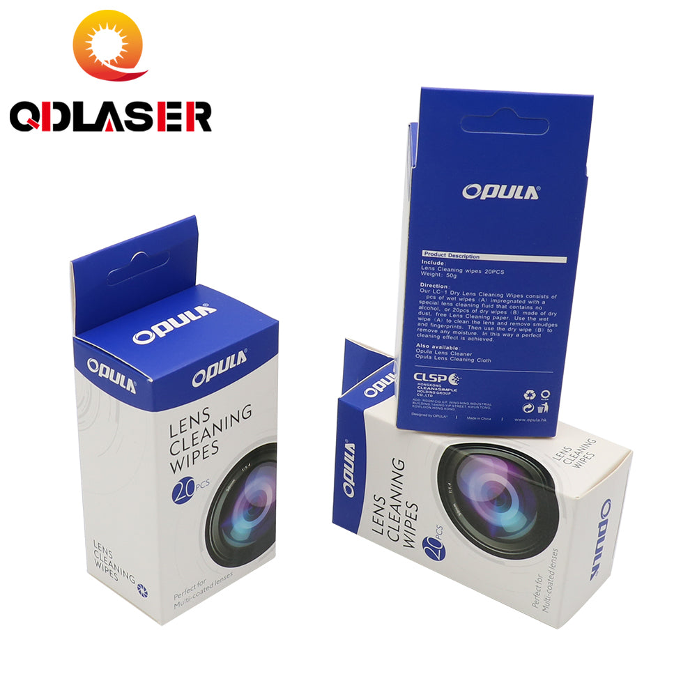 Luis Customer CO2 Lens Cleaning Paper 10 Pcs Pack for Co2 ZnSe Laser Focus Lens and Reflect Mirrors
