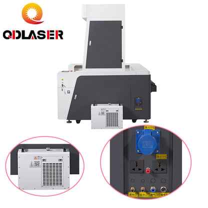100W 1610F-CCD Co2  Fabric Cutting Machine for Synthetic Leather, Artificial Leather, Cloth and Fur.