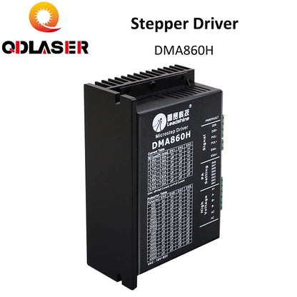 QDLASER Leadshine Driver 2-Phase NEMA34 DMA860H Stepper Motor Driver for Co2 Laser Cutting and Engraving Machine