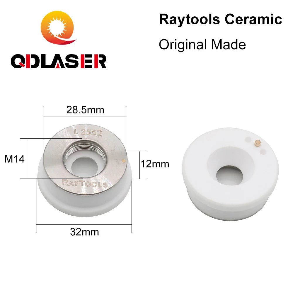 QDLASER  Laser Cutting Machine Spare Parts Ceramic Nozzles Rings