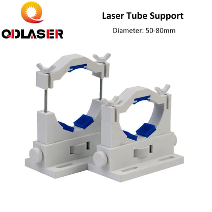 QDLASER Co2 Laser Tube Holder Support For 50-80mm Diameter Yongli Plastic Laser Tube