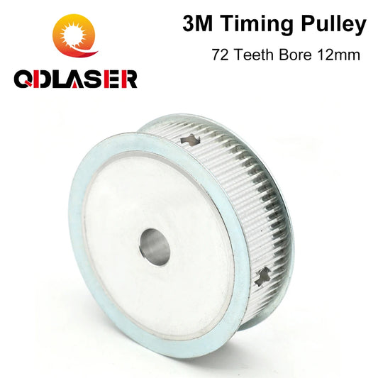 QDLASER 72T HTD-3M Timer Pulleys for Co2 Laser Spare Parts