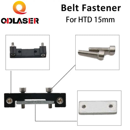 QDLASER Belt Fastener Metal Connect Plate Co2 Laser Mechanical Components
